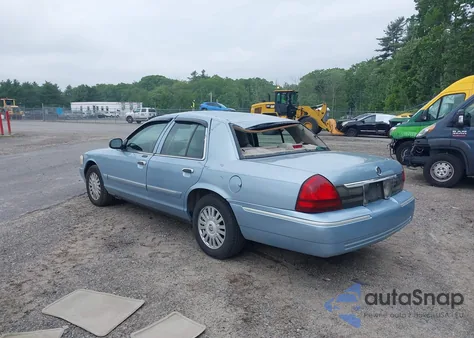 2007 Mercury Grand Marquis Ls из США, поврежденный, VIN 2MEFM75V77X639059